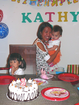 Kathy, Mom and Mary